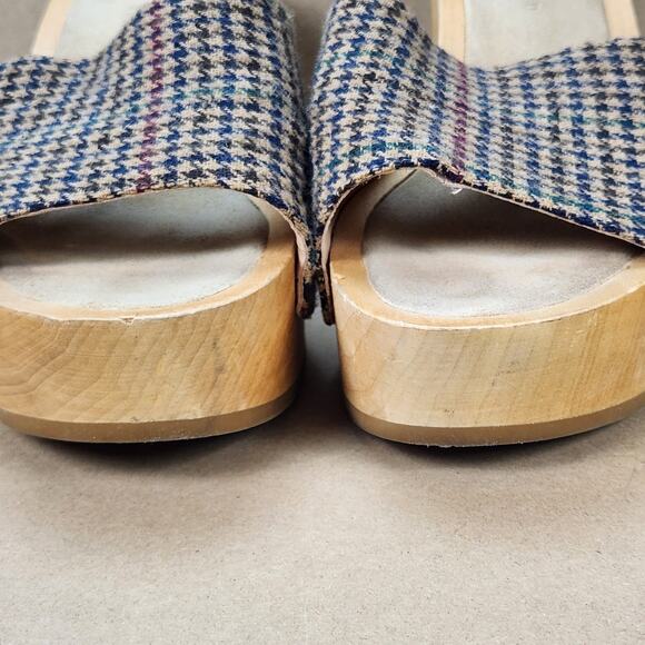 Veronica Beard Hannalee Platform
Sandal Women’s SZ 10M Hazelwood Houndstooth - Picture 12 of 16